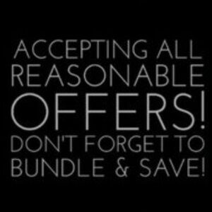 Welcome all offers - Bundle & Save!!